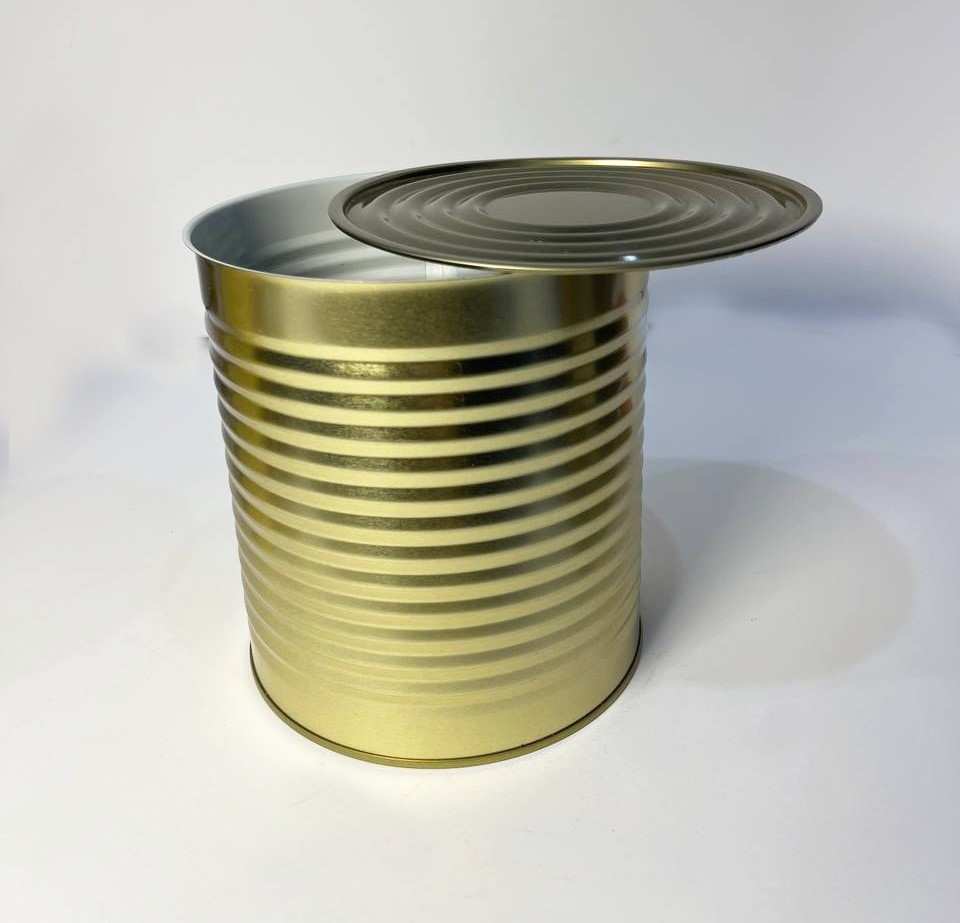 High Quality 7113# Wholesale Empty Food Grade Tin Can Metal Tin can With Easy Open Lid For Food Packaging