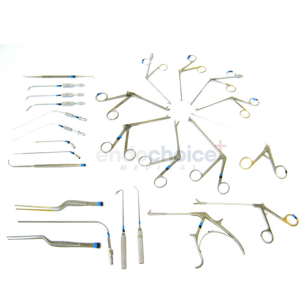 Premium Basic ENT Instrument Set Stainless Steel Essential Tools for Ear Nose and Throat Procedures