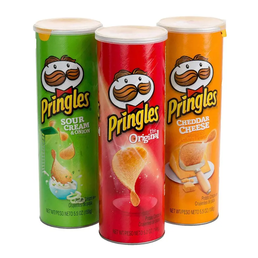 Quality Pringles Original Potato Chip / PRINGLES 165g MIXED PRINGLES