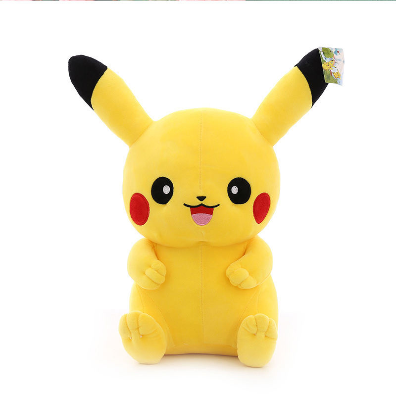 25 см, плюшевая кукла cucumon, игрушки для косплея, Pika chu, Премиум ПП хлопок, аниме мультфильм, плюшевые игрушки, детские подарки на день рождения