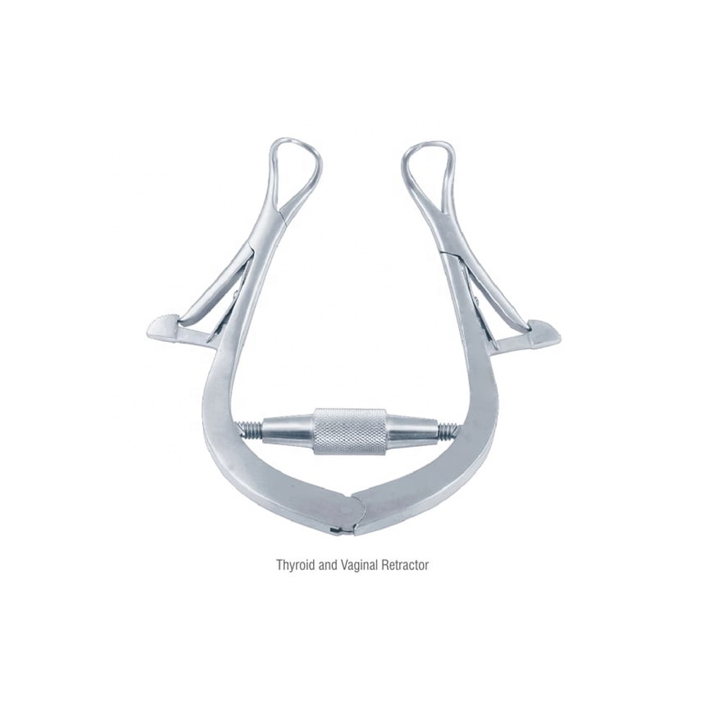 New Jolls Thyroid Friedman Retractor 15.5cm Surgical Instrument Manual Stainless Steel ENT Vaginal Retainer
