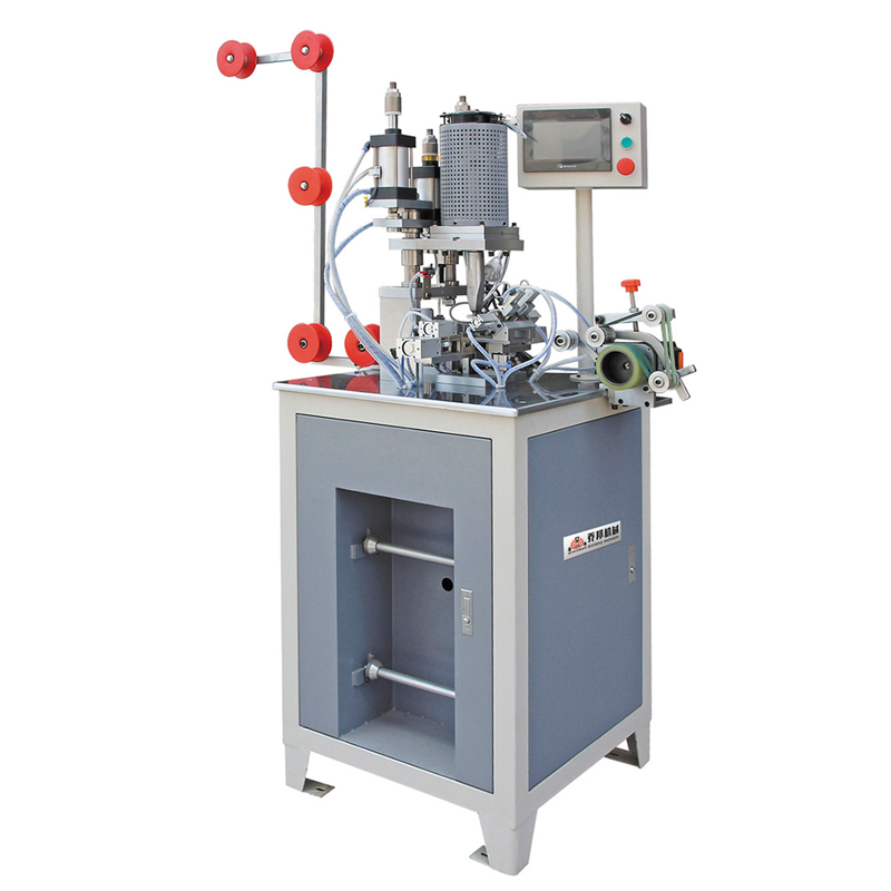 QB-023Automatic Nylon Zipper U-Shaped Top Stop Machine for Bag zipper making machine