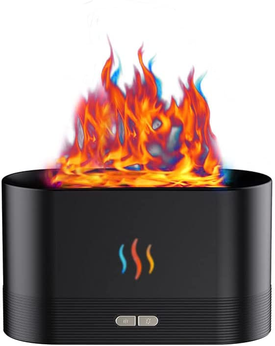 2023 Новый пламени воздуха дома увлажнитель USB интерфейс 180 мл ультразвуковой офис эфирное масло пламени арома-диффузор