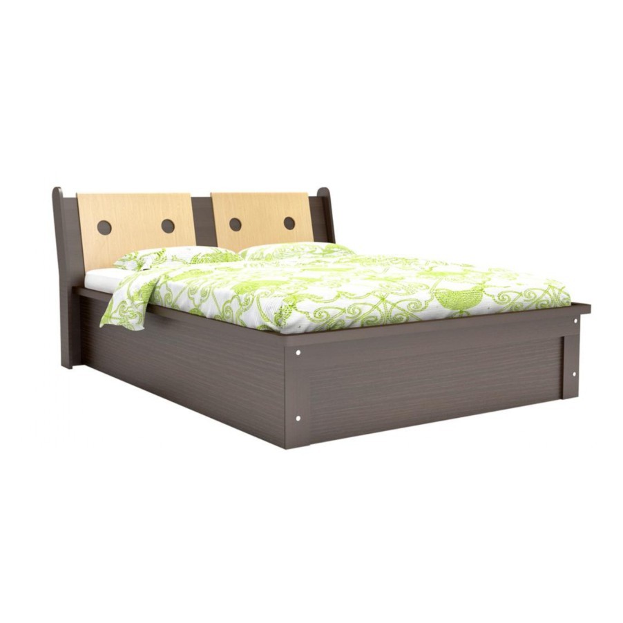 Best Quality Pranav Cot King-Size Wood Bedroom Set with Storage Drawer Space-Saving Design Directly From India