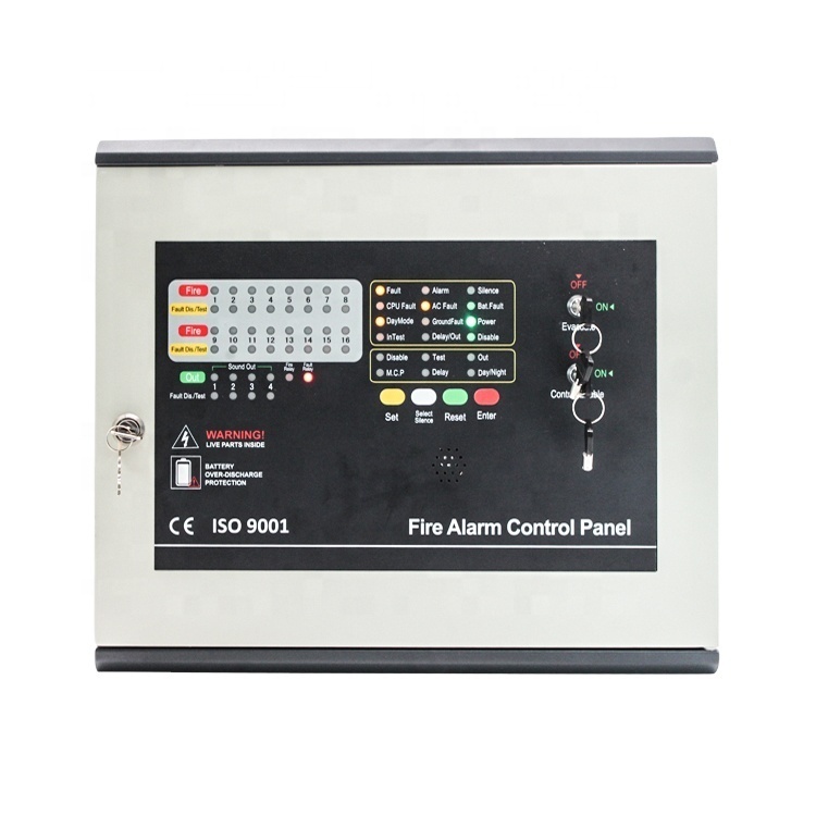Conventional Fire alarm System Control Panel 1- 32 Zone For Fire Safety High Performance