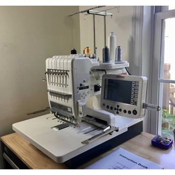 Quality 2024 Janome MB-7 Embroidery Machine Ready to ship