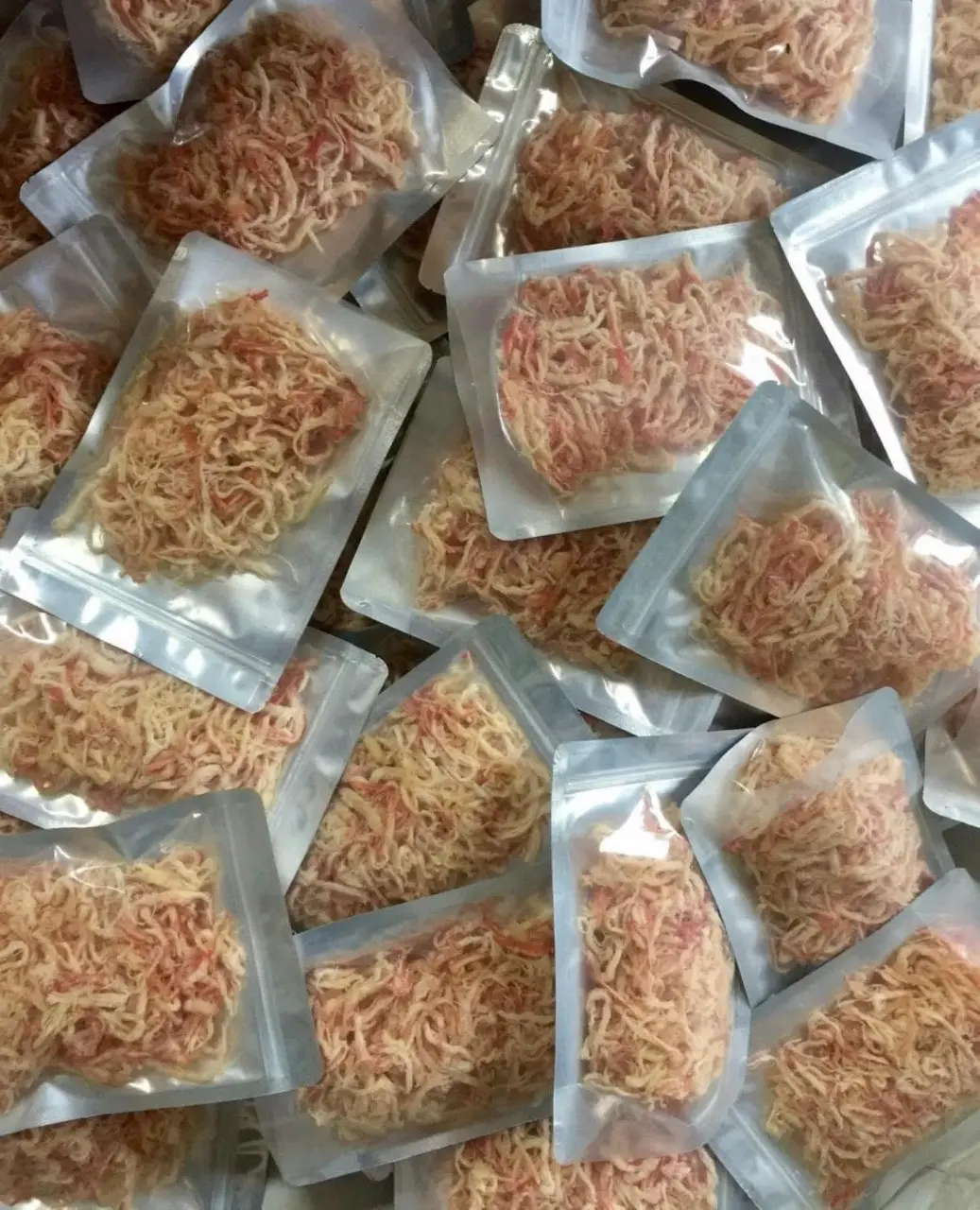 Vietnam Manufacturer Factory Price Custom Frozen Dried Shredded Squid