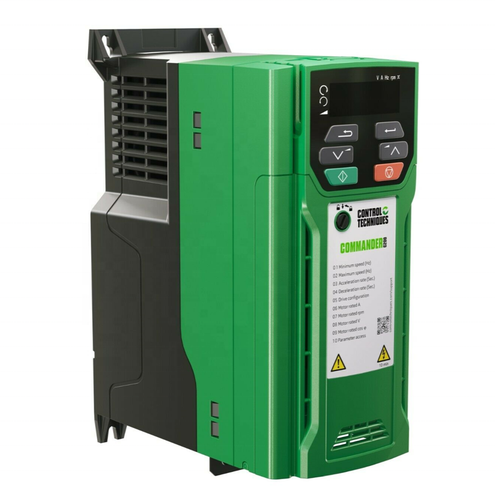 Nidec методы контроля Commander C200 привод переменного тока 3PH 380V 4KW частотно-регулируемым приводом VSD C200-03400094A10100AB100 инвертор