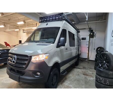 2019 Mercede s B E N Z Sprinter RV van с установленными солнечными панелями-LHD