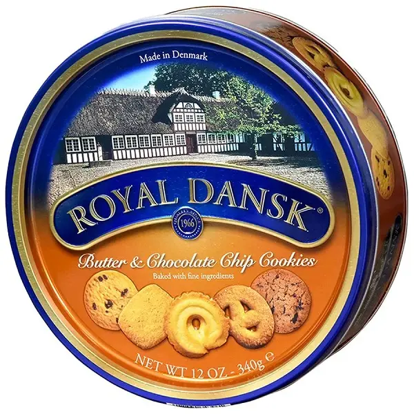 Royal Dansk Danish Butter Cookies for sale / High quality  Royal Dansk cookies chocolate Biscuit