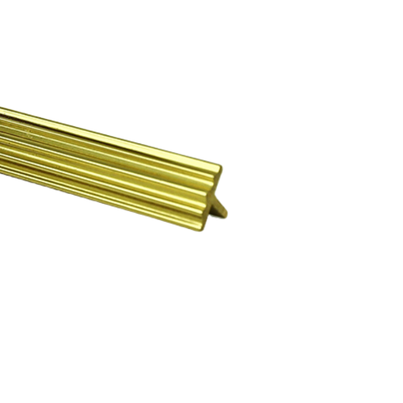 Brass Floor Trim Environmentally Friendly Brass Moulding Strips- Factory Wholesale - Custom Design, Size And Style Ttd Brass