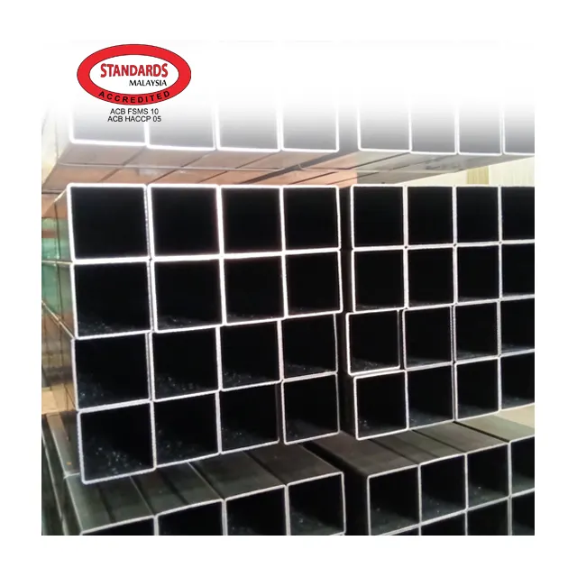 Low MOQ Best Selling Mild Steel Hollow sections MS Square Hollow Sections SHS Grade S195T / L275 / S275J0H or equivalent