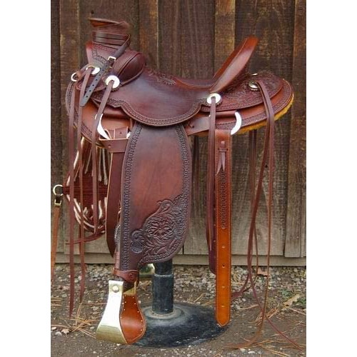EQUEATRIAN HORSE ROPE RANCH TACK ПОДЛИННАЯ РУЧНАЯ КОЖА ЗАПАДНАЯ ПОЛОВИННАЯ ЮБКА СЕДЛО ДЕРЕВЯННОЕ ВСЕ РАЗМЕРЫ ODM & * OEM ПРИНИМАЕТСЯ