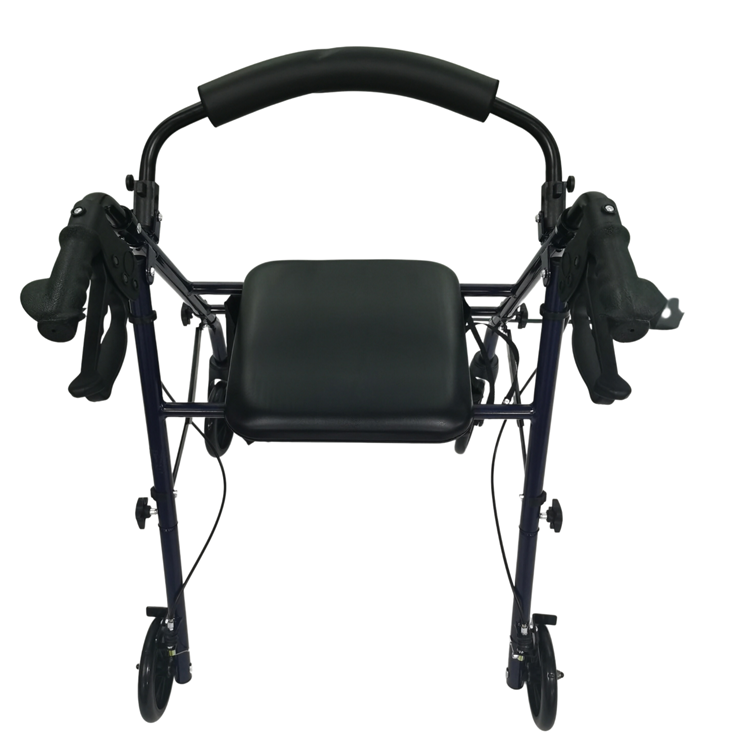 Bliss Medical folding adult Walker rollator Elderly disabled walker with seat for senior elderly shopping cart