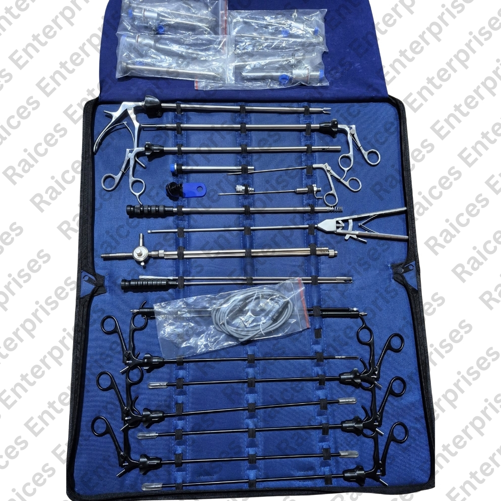 OEM Customizable Surgical Instrument Set Manual Power Source Manufacturer's Laparoscopic Tools for Gynecology & General Surgery