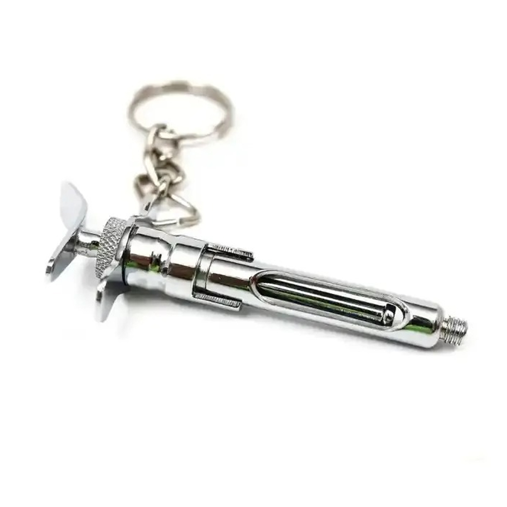 Keychain Medical Tool Key Ring Injection Syringe Stethoscope Nurse Cap Key Chain Medico Gift DIY Jewelry Handmade