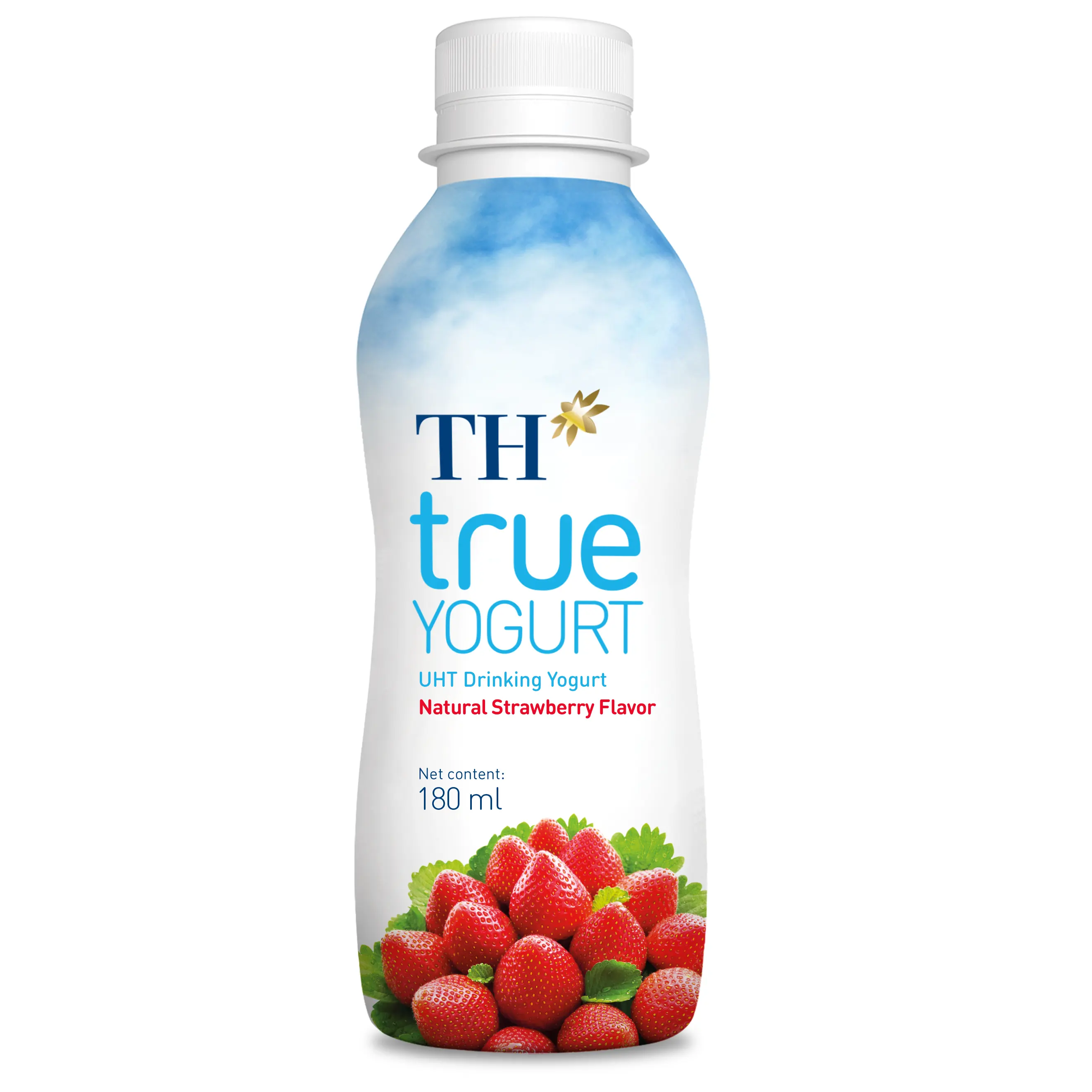 UHT Drinking Yogurt Natural Strawberry 180ml High Quality Nutrition Vitamins Dairy Products Fruity Flavor Yogurt