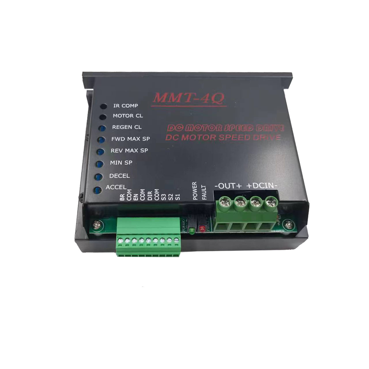 MMT-4Q Series PWM DC контроллер скорости двигателя 12 В, 24 В, 36 В, 48 В, 30 А, регенерация четырехквадрантов