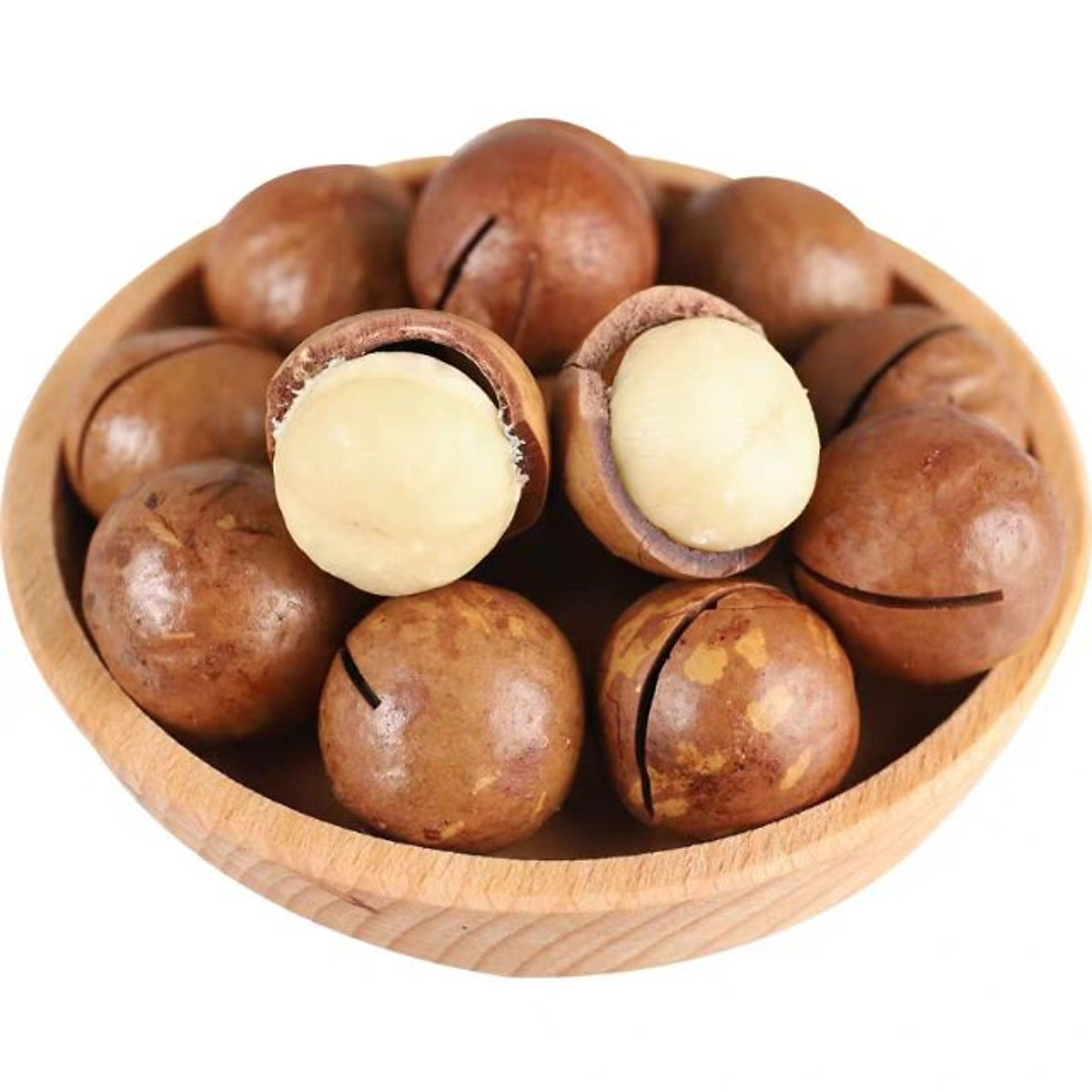 Farm Macadamia seeds Viet Nam big size 26-30mm Freeze dried Fast delivery from Factory Wholesale price 500g jar Ready to export