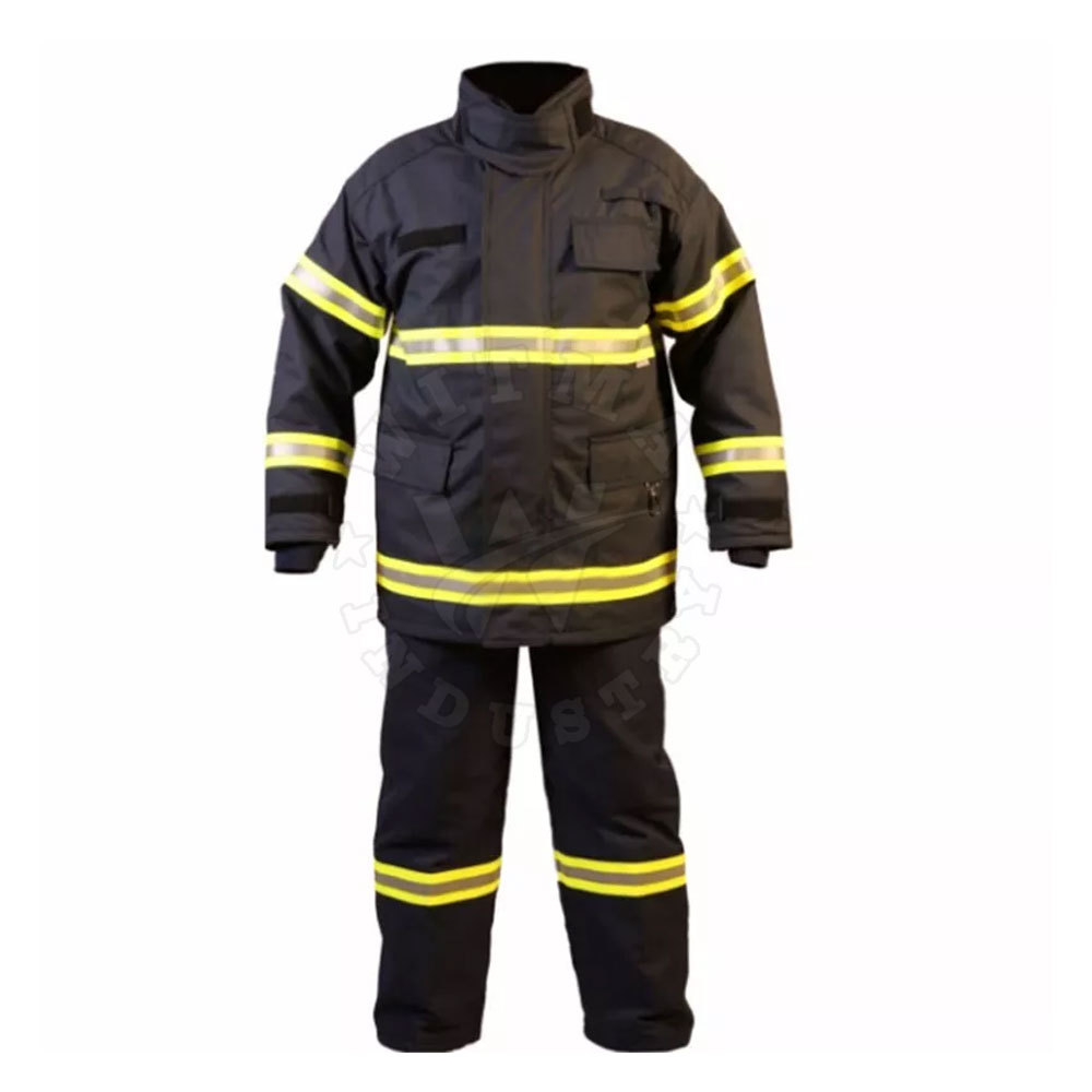 Best Selling Custom Logo Fireman Suits Polyester Made Fireman Suits Outdoor Use Fireman Suits