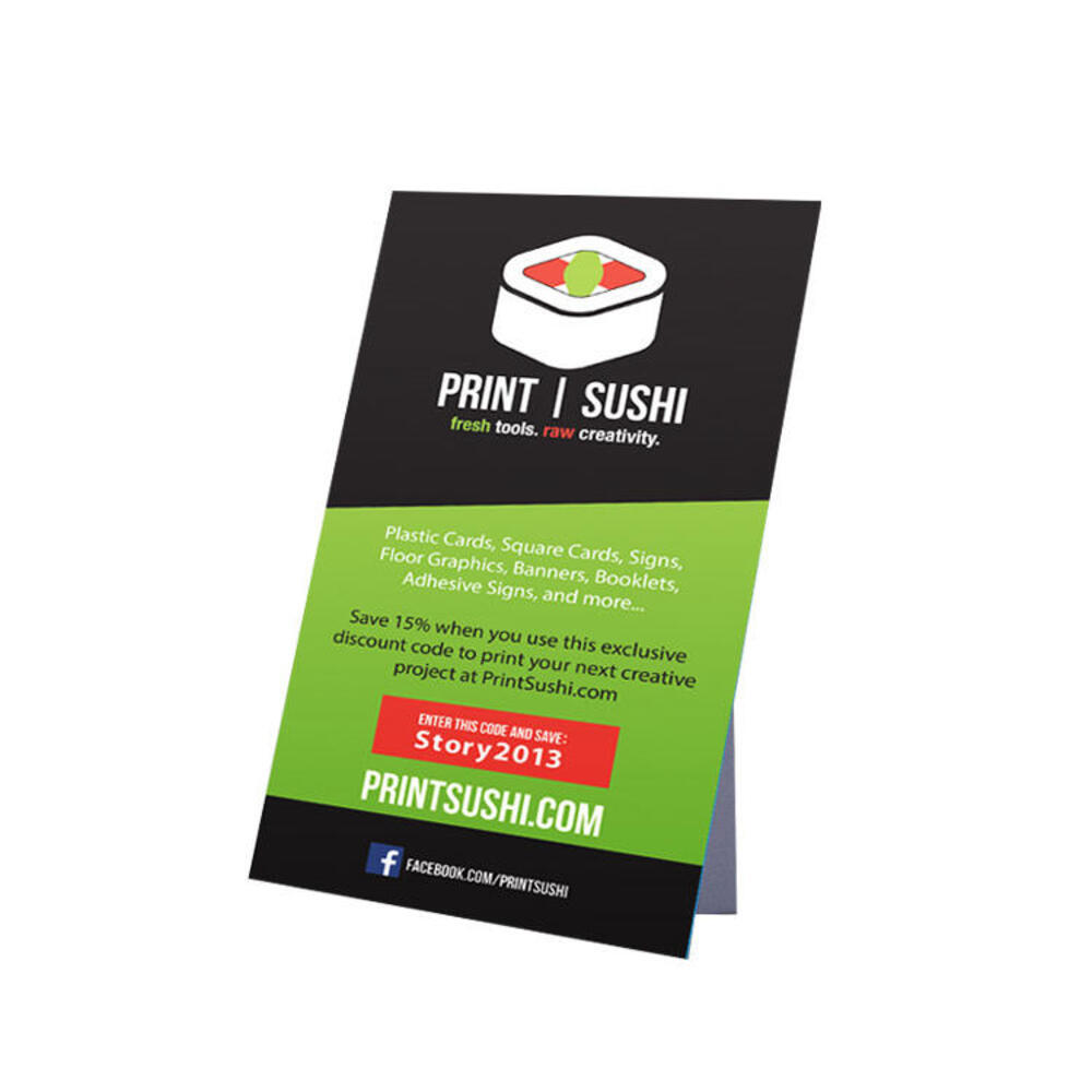 Advertising Signs Cardboard Custom Structure A4 Promotion Poster Board Display Easels Sign for Shop Tabletop