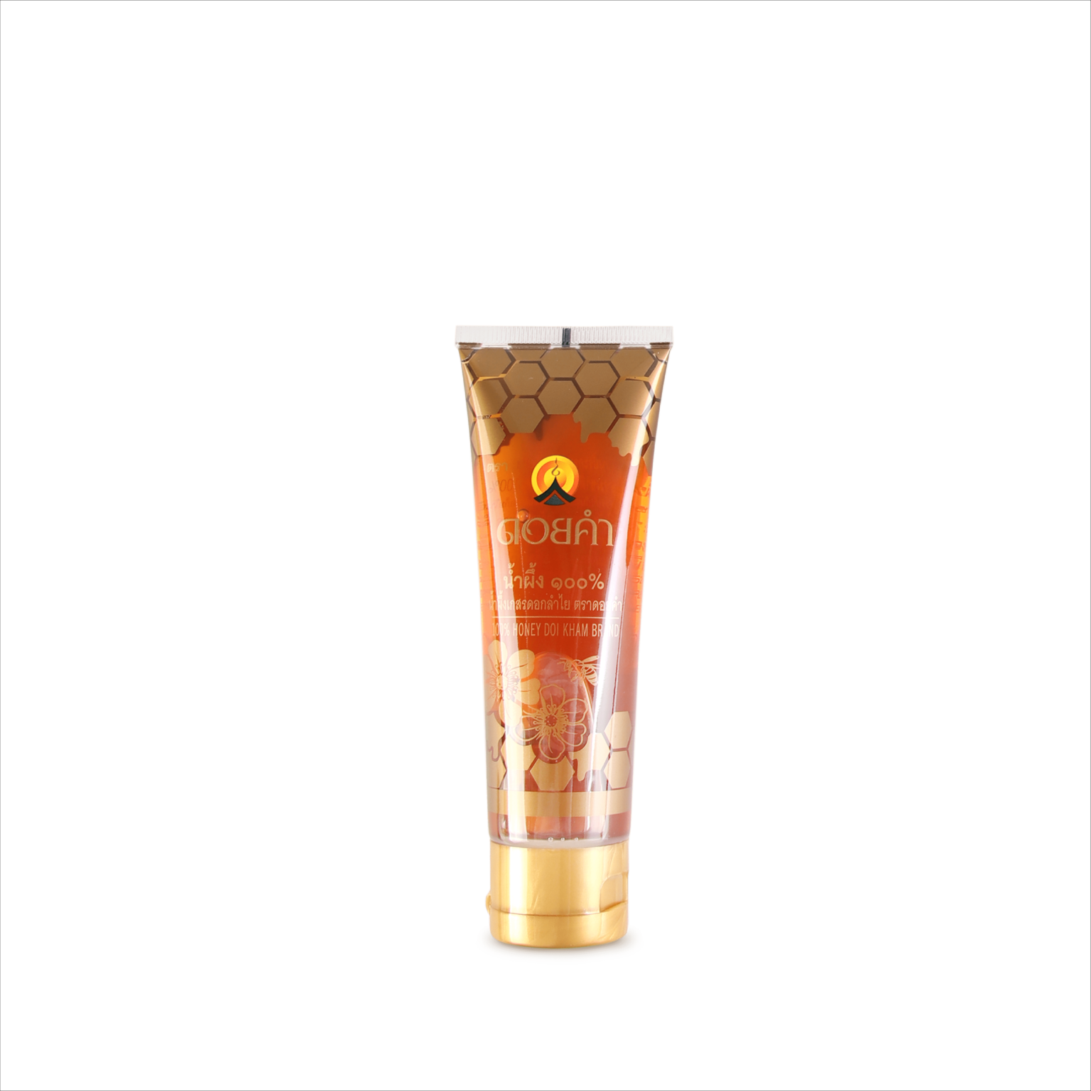100% Pure Doi Kham Honey with Bee Pollen Natural and Delicious Product