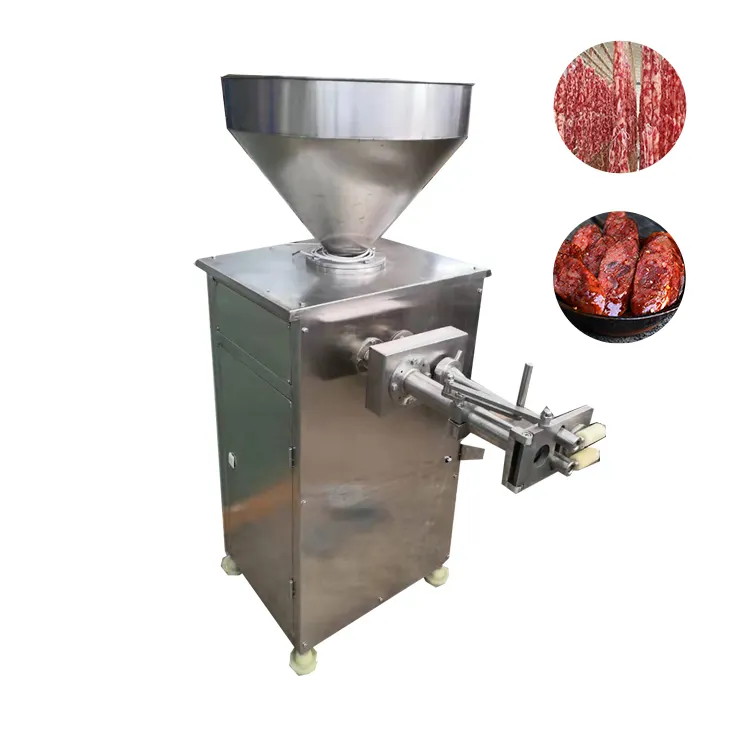 Automatic Embutidora Chorizo Industrial Electric Enema Chicken Sausage Stuffer Production Line Filling Make Machine Price