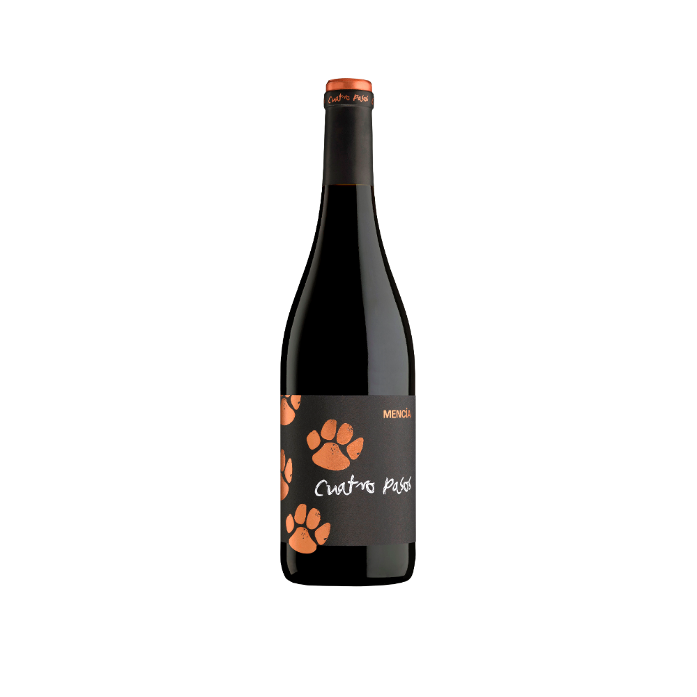 Cuatro Pasos, Mencia, D.O. Bierzo, красное вино