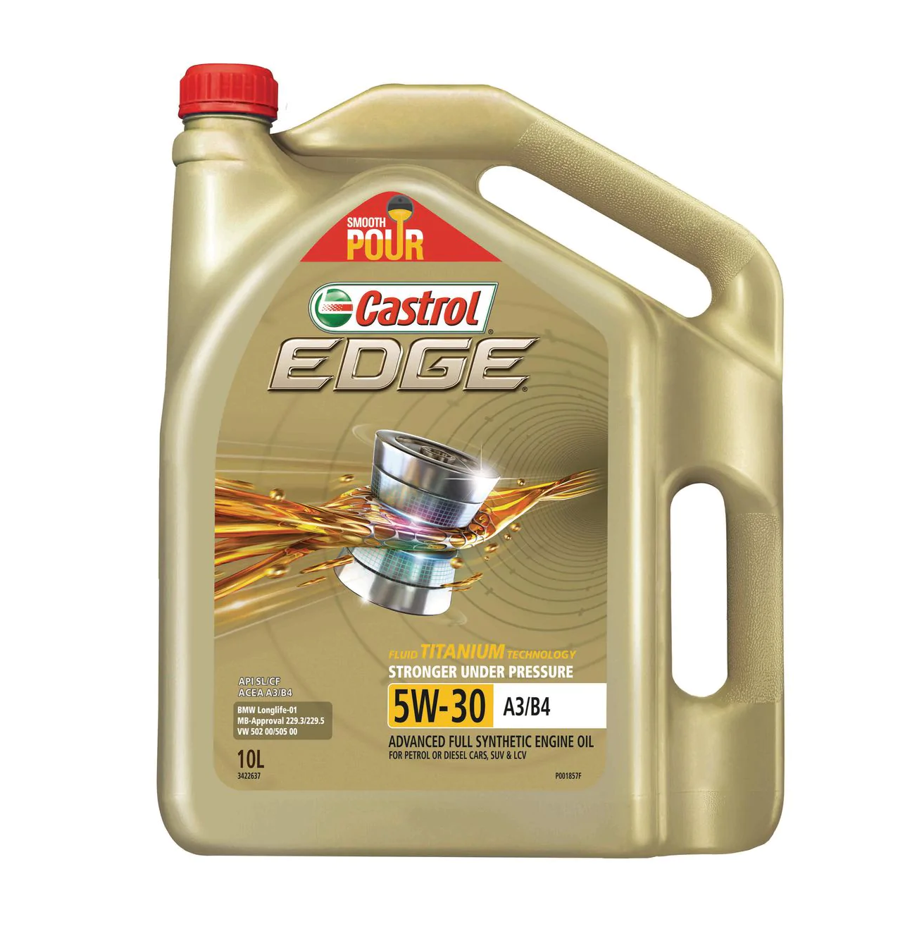 Расширенная Производительность Castrol EDGE 5W-30, усовершенствованное полностью синтетическое моторное масло