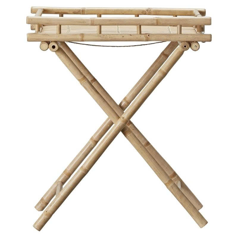 Bamboo square table sets 4 chairs with backrest, Folding Bamboo furniture home garden outdoor bamboo rattan tables