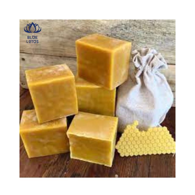 High-Quality Pure Yellow Beeswax for Cosmetics and Candle Making - 100% Pure Bulk Supply