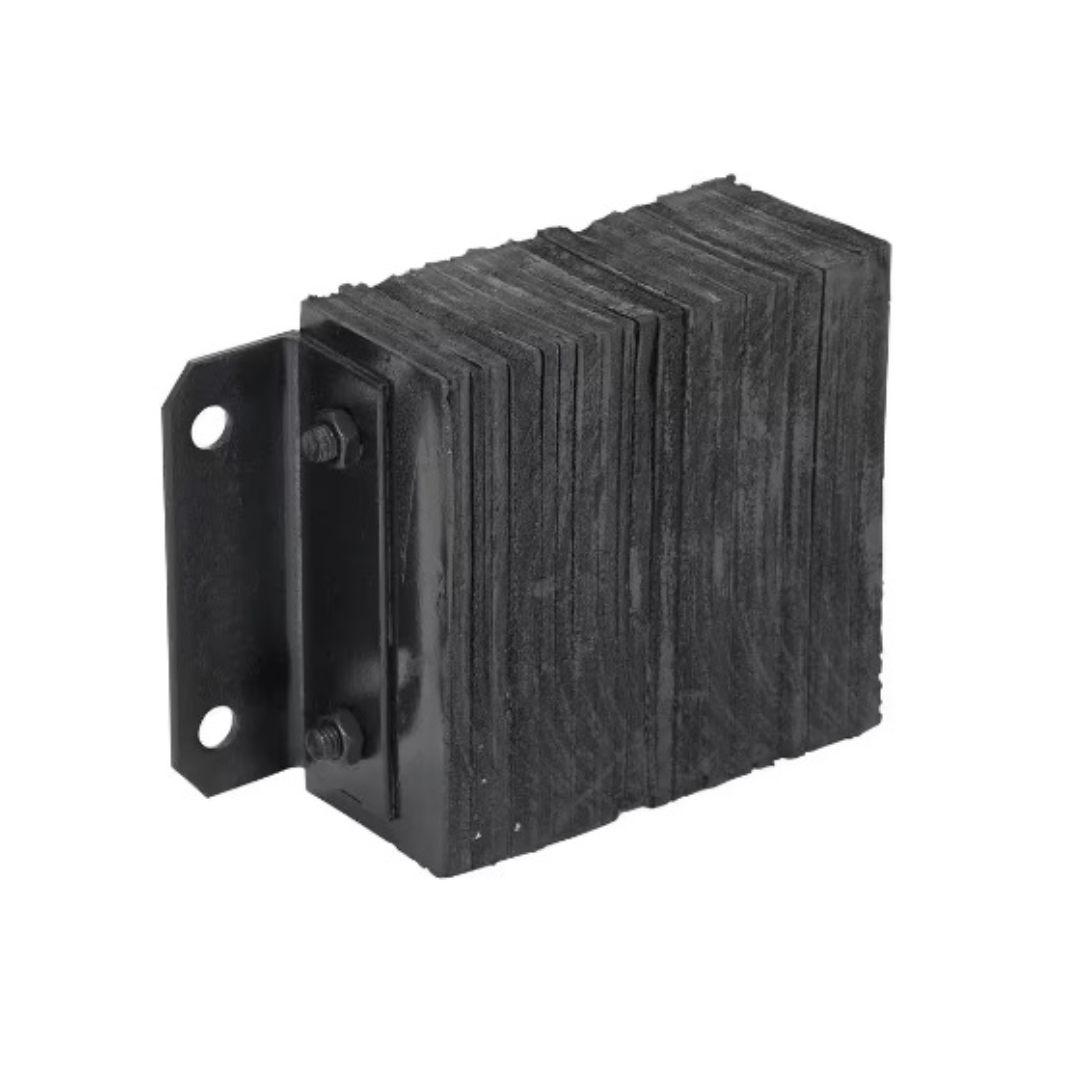 2024 New Heavy-Duty Dock Bumper Made of Steel Black Rubber Wall Protection for Construction & Real Estate Direct from Mexico