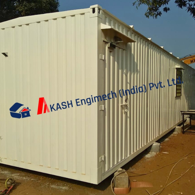 40ft Portable Office Container Solution for Construction & Real Estate Needs