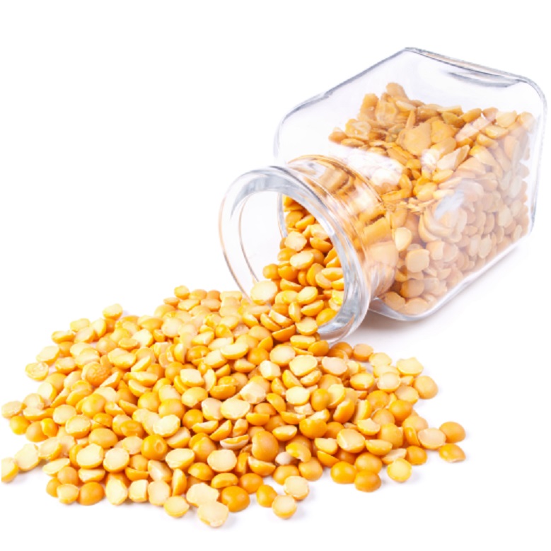 Chana Dal, нут, разделенная линза,