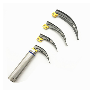 Best Quality 4 Blades Laryngoscope Instruments Set Ears, Eyes, Nose and Throat Surgical Instruments