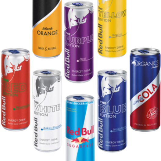 Red Bull Classic 250ml/500ml Soft Drink Export Quality Sugar-Free Energy Beverage with Caffeine and Honey Bottle Packaging