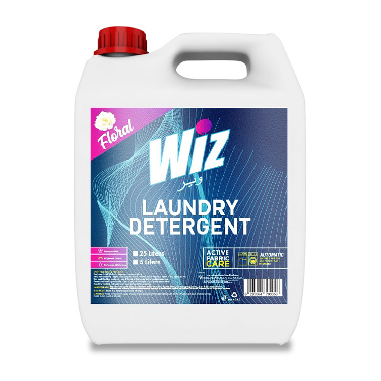 UAE Made Custom Fragrance 5 Liter Pack Laundry Detergent Liquid from Top Listed United Arab Emirates Seller