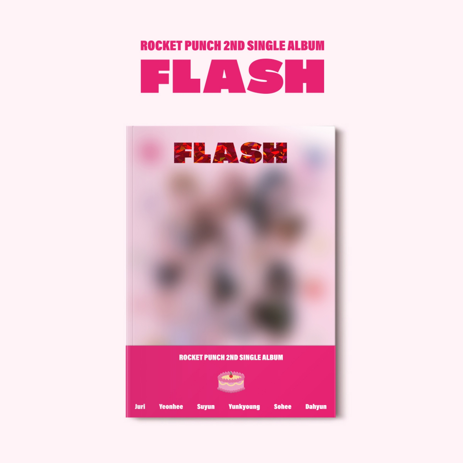 [Официальный Альбом KPOP] Корейский KPOP IDOL BOY Group GIRL Group ROCKET PUNCH 2-й одноальбом FLASH