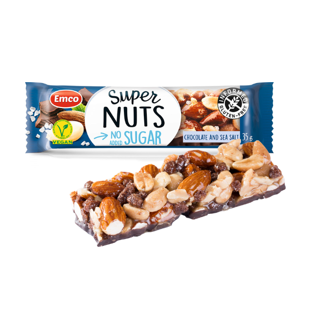 Delicious Delicate Nut bar Sugar Free High Protein and Fiber Prebiotics Chocolate sea salt Almonds keto food Nut bar