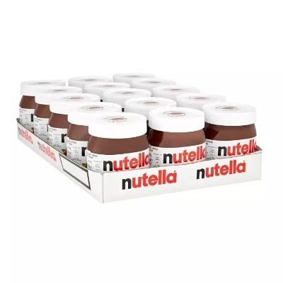 Nutella высокое качество и Лучшая цена! 825 г., стеклянная банка для крема с какао, молочного цвета, шоколада, лесных орехов