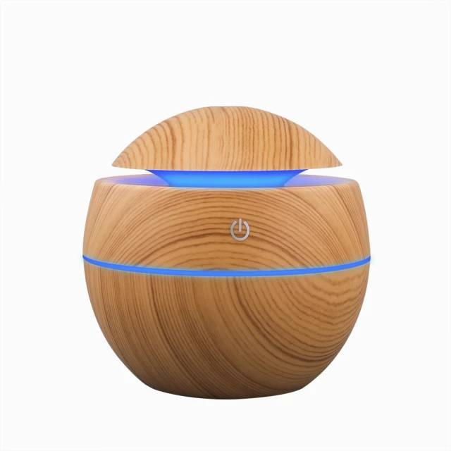 Essential Oil Diffuser Sprayer USB Cool Mist Sprayer with Colorful 130ML for Home Car Aromatherapy 7 Colors Changing LED Light