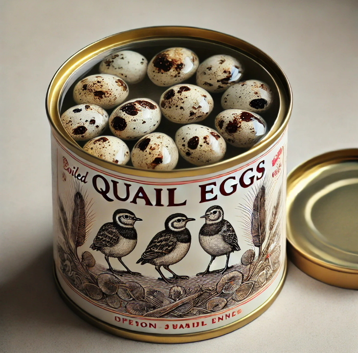 ELITE CANNED QUAIL EGGS / SAVORY AND NUTRITIOUS / MADE IN VIETNAM