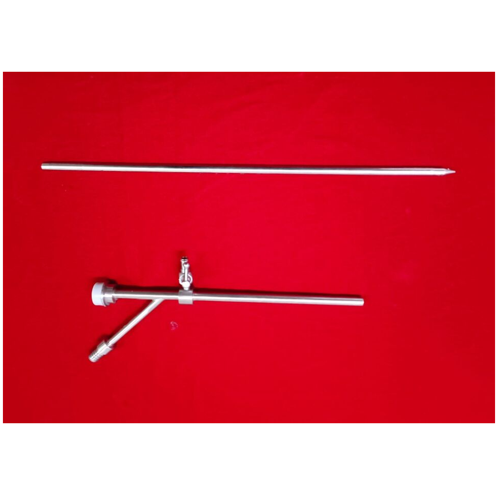 PCNL SHEATH WITH SUCTION 21FR Stainless Steel Mini Pcnl Sheath 21 Fr for Nephroscope