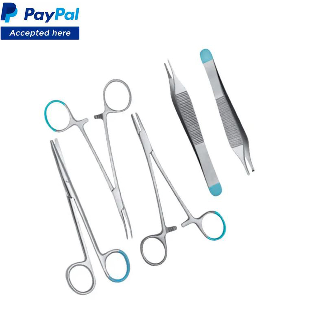 Single Use Sets Pakistan Surgical Instruments Minor Surgery Set Surgical scissors Forceps BY SIGAL MEDCO