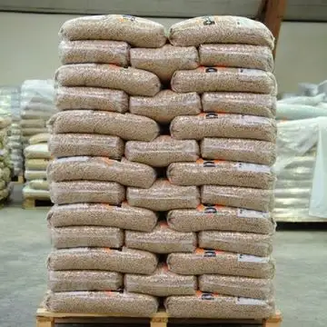 heap bulk biomass wood fuel pellets for BBQ