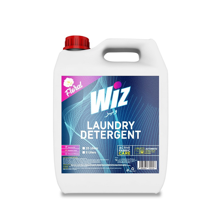 UAE Made Laundry Detergent Liquid in 5 Liter Pack at Best Market Price | Custom Fragrance Available