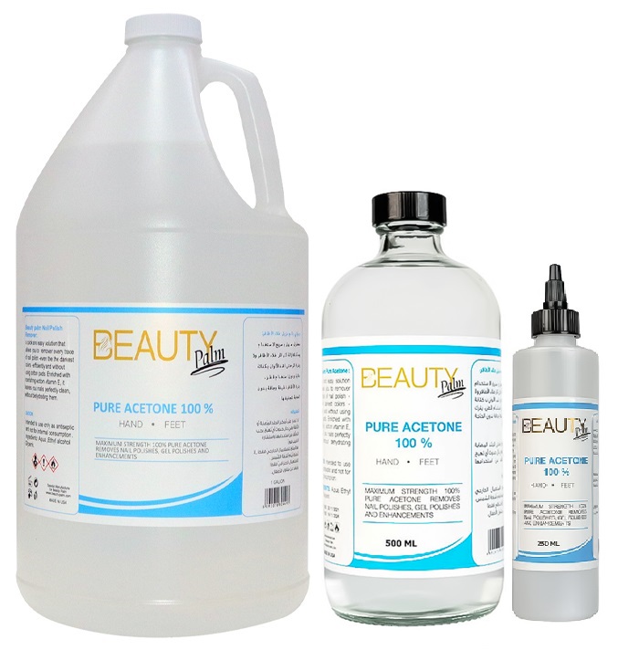 Wholesale Beauty Palm Professional Nail Care 100% Pure Acetone Liquid Nail Polish Remover