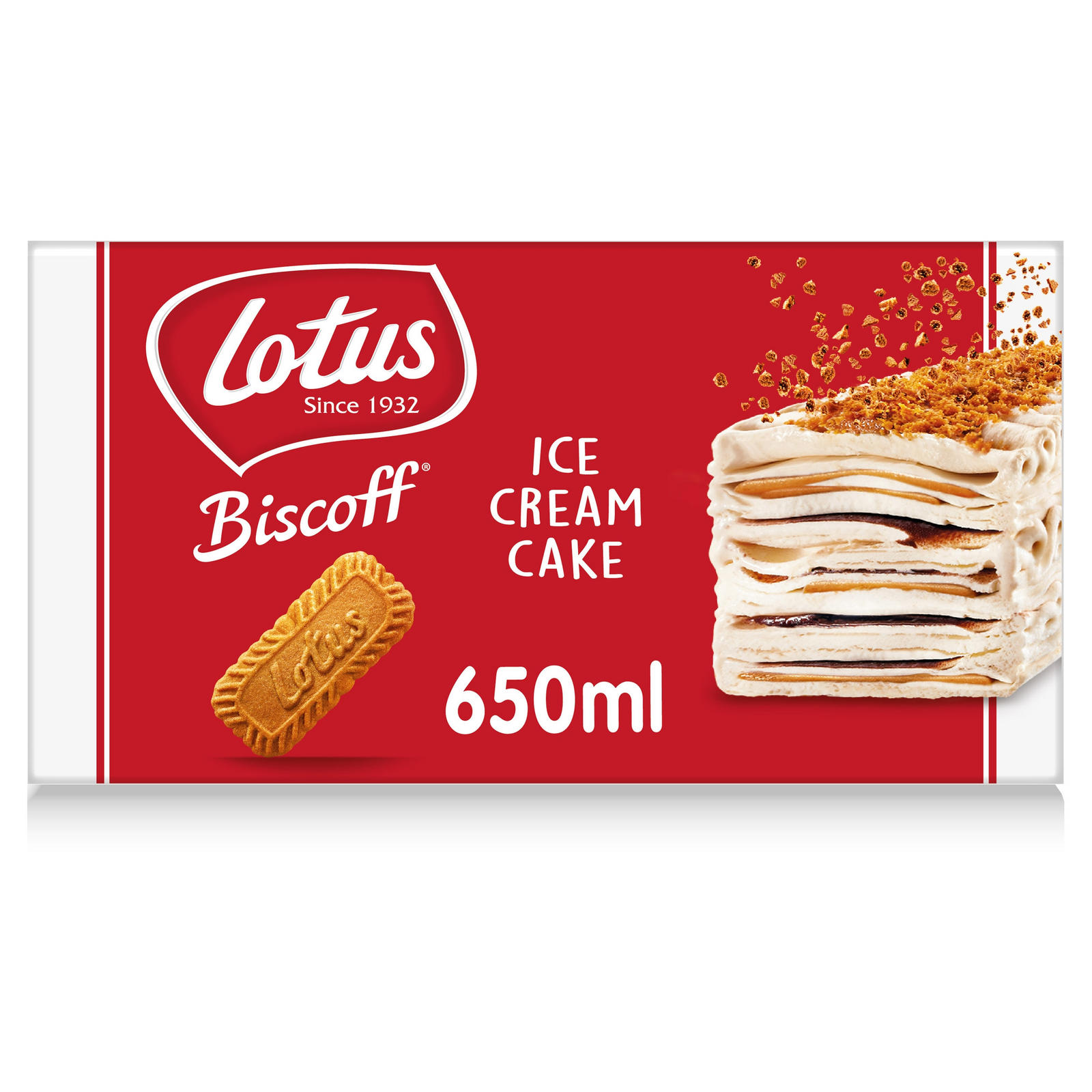 Мороженое Lotus Biscoff