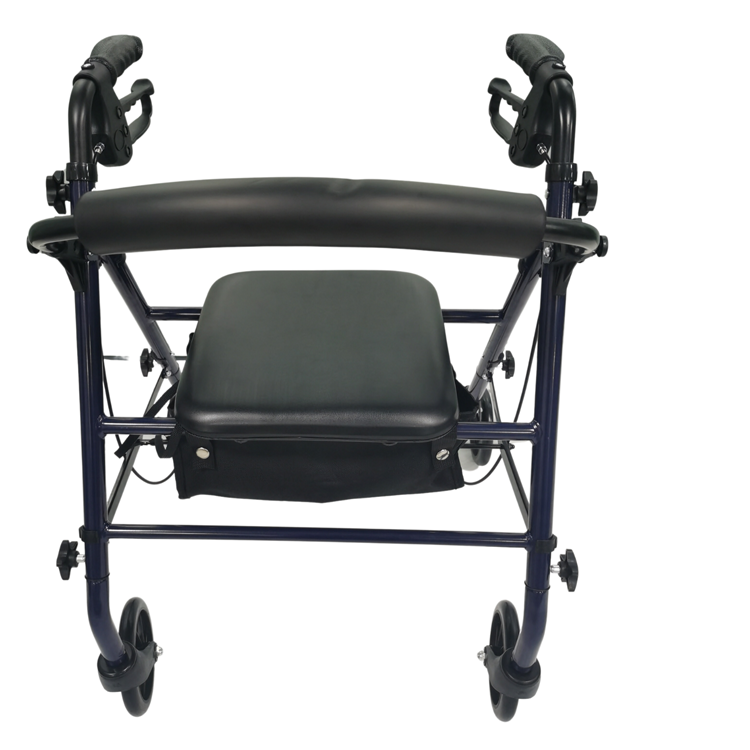 Bliss Medical folding adult Walker rollator Elderly disabled walker with seat for senior elderly shopping cart