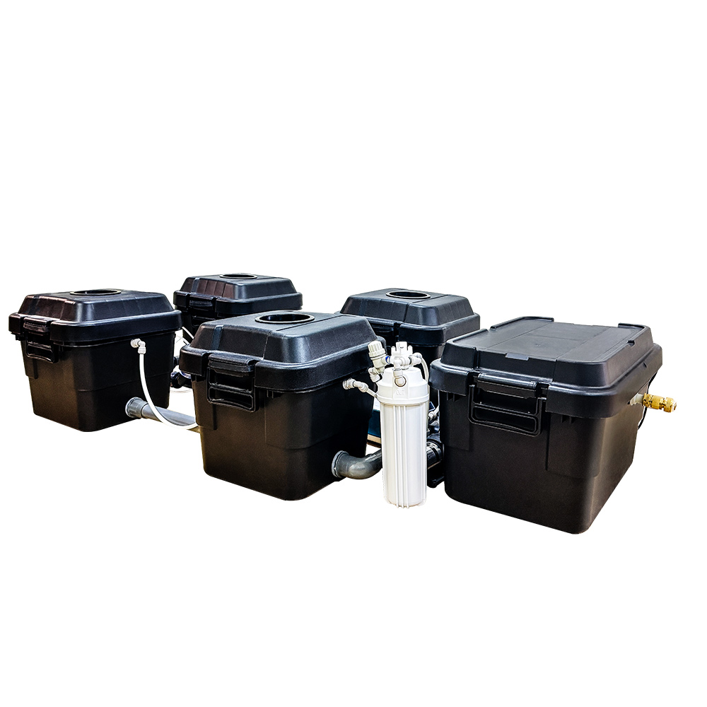 Agricultural Hydroponics PVC Dutch Bato Plastic Bucket Aquaculture Equipment for Sale